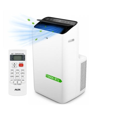 AUX - Climatiseur Mobile - 12000 BTU - R290