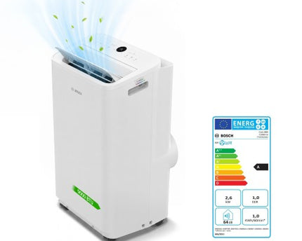 Bosch - Cool 2000 - 9000 BTU - Climatiseur portable - LED