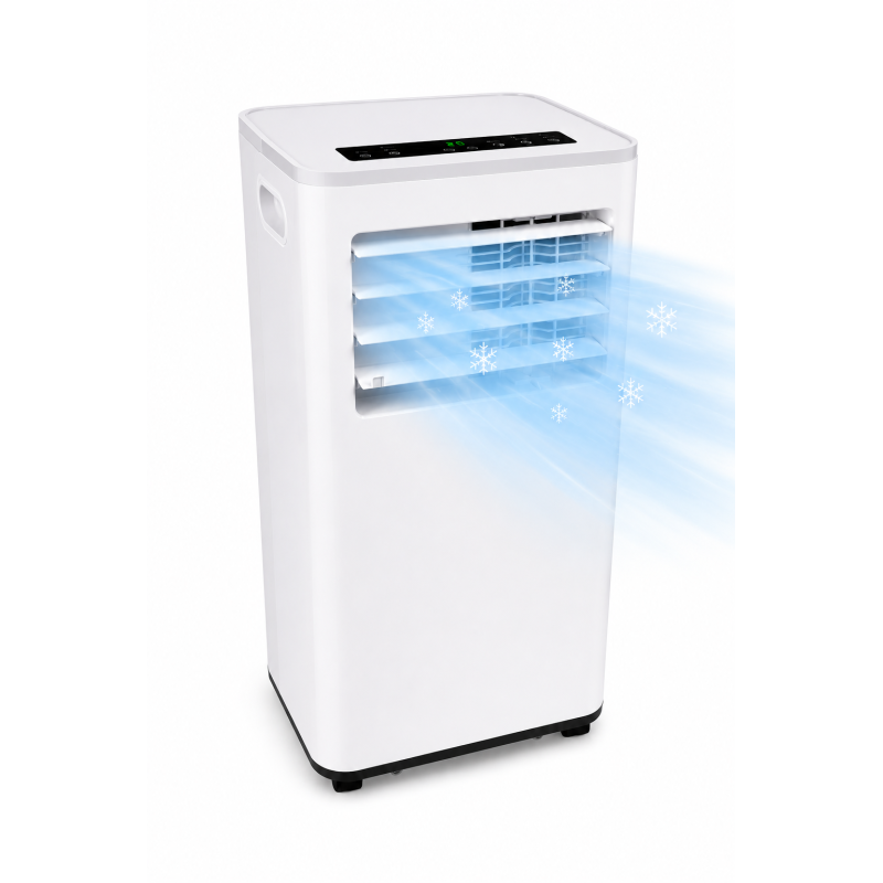 Climatiseur Mobile Multifonction 3-en-1 | 9 000 BTU | Avec Déshumidification