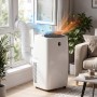 Climatiseur mobile réversible - 12000 BTU - 4-en-1 - Chaud/Froid