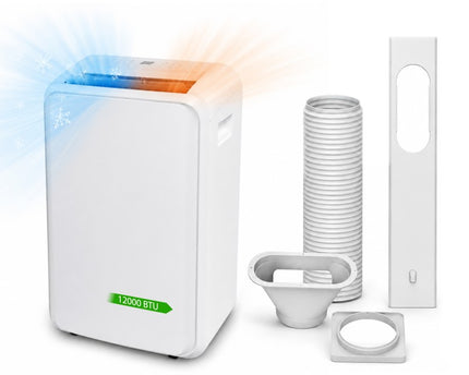 Climatiseur Mobile Réversible - 12 000 BTU - Avec Déshumidification