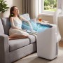 Climatiseur portable - 14000 BTU - Froid & Chaud - Wi-Fi