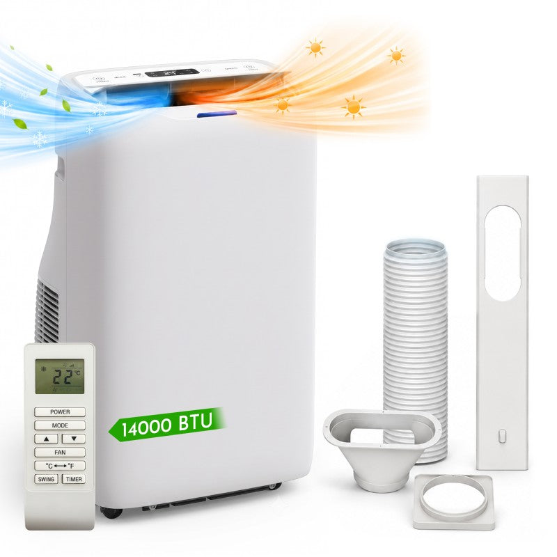 Climatiseur portable - 14000 BTU - Froid & Chaud - Wi-Fi