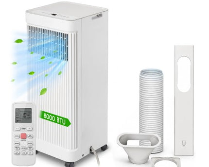 Climatiseur portable - 8000 BTU - Déshumidificateur