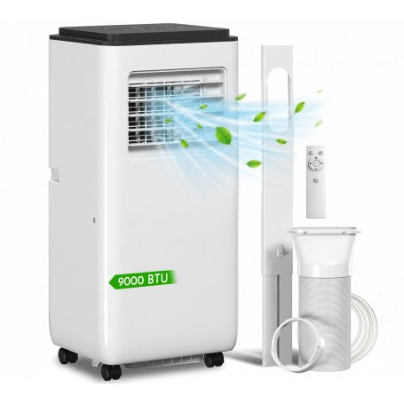 Climatiseur portable - 9000 BTU - Déshumidificateur