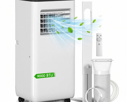 Climatiseur portable - 9000 BTU - Déshumidificateur