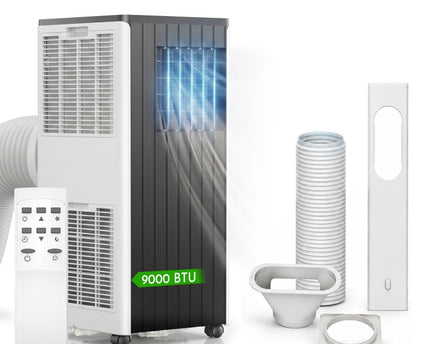 Climatiseur portable - 9000 BTU - Déshumidification 20 L/j