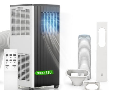 Climatiseur portable - 9000 BTU - Déshumidification 20 L/j
