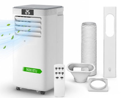Climatiseur portable 9000 BTU - Wi-Fi - 3-en-1