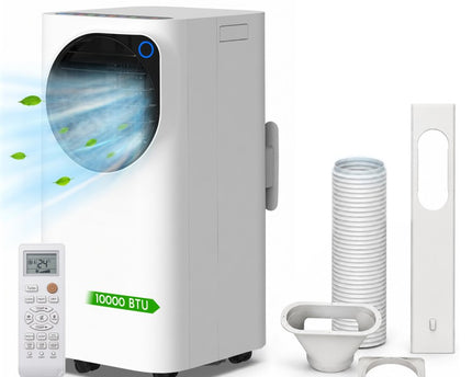 Climatiseur portable - Blanc - 3 en 1 - 10000 BTU - Wi-Fi