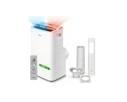 MIDEA - Climatiseur portable réversible 12 000 BTU - Chauffage & Climatisation