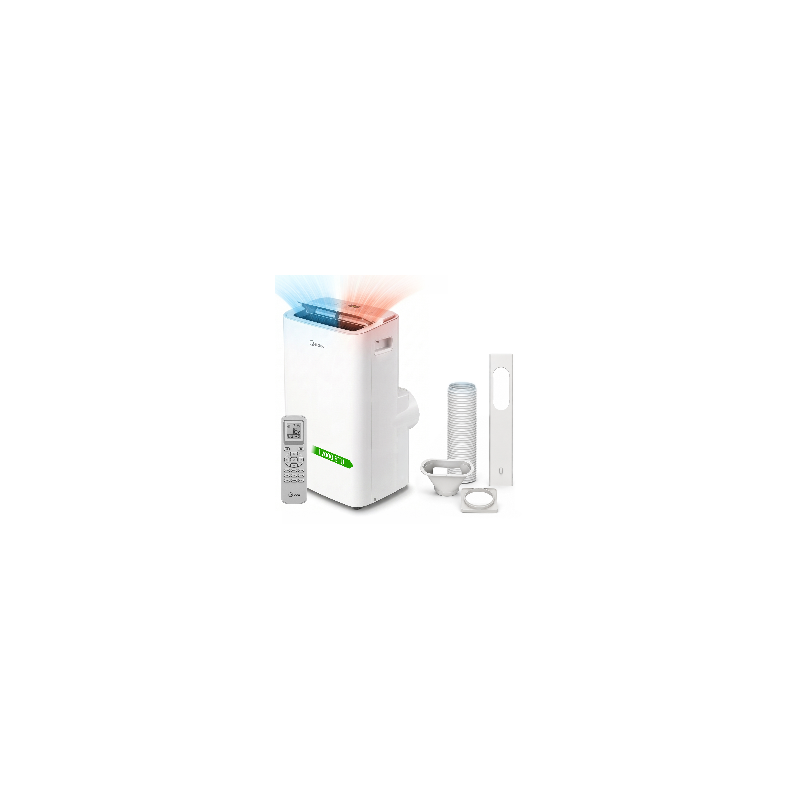 MIDEA - Climatiseur portable réversible 12 000 BTU - Chauffage & Climatisation