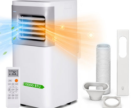 Climatiseur Mobile - 12000 BTU - Froid et Chaud - WIFI