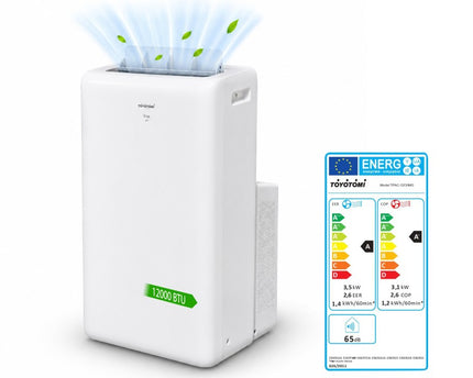 Climatiseur Mobile - 12000 BTU - Wi-Fi - Froid et Chaud