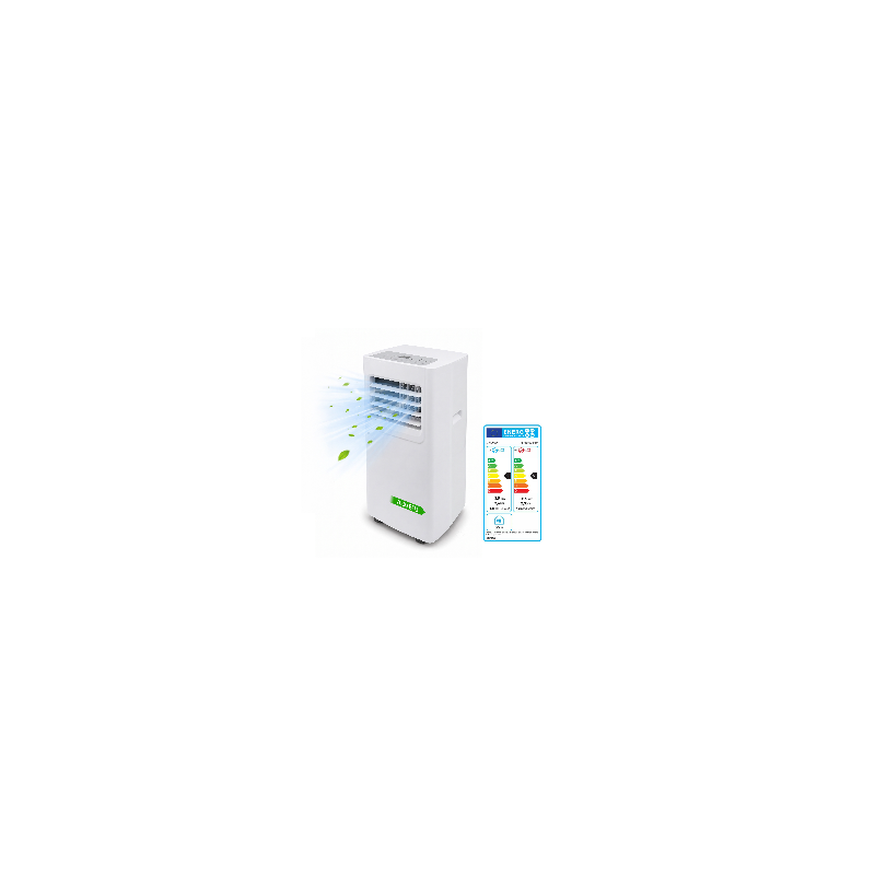 Climatiseur portable WiFi - 7000 BTU - Déshumidificateur