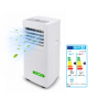 Climatiseur portable WiFi - 7000 BTU - Déshumidificateur