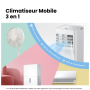 COMFEE - 9000 BTU - Climatiseur mobile connecté - WiFi Alexa - 3-en-1