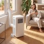 GREE - GPC09AP-K5NNA1B - Climatiseur mobile - Wi-Fi - 2,7 kW - 9212 BTU