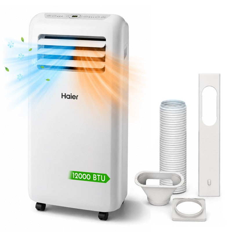 Haier - Climatiseur mobile 12000 BTU - Froid & Chauffage & Déshumidification