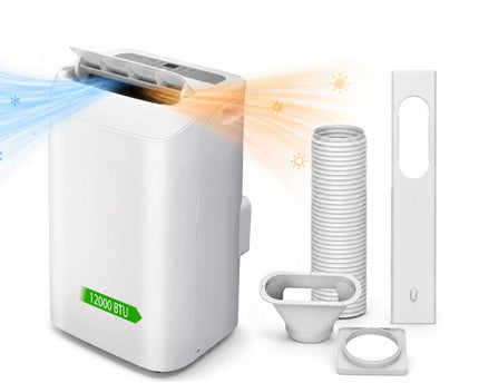 Climatiseur mobile réversible - 12000 BTU - Chaud & Froid