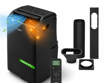 Whirlpool - Climatiseur mobile réversible Connecté - 12000 BTU - Wi-Fi