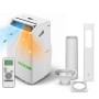 Whirlpool - PACF212HP W - Blanc - Climatiseur mobile réversible - 12000 BTU - Wi-Fi